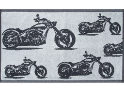 Полотенце махровое 6с104.411ж1 Мото-паттерн(антрацит) 67х40см