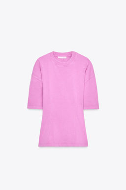 WASHED SLIM FIT T-SHIRT - Zara фото 6