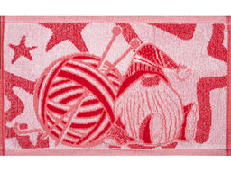 1с105.413ж1 Соты и пчелка (коралл3) Полотенце махровое 50х30 см - Текс-дизайн фото 45