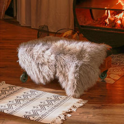 Коврик SL Home Cotton, 60150 см, чёрный, молочный, хлопок 50%