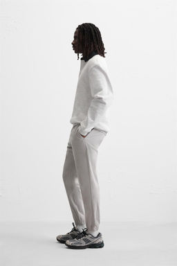 FADED JOGGER WAIST TROUSERS - Zara фото 49