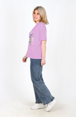 Футболка Алиса Ф-93Е (44-62) кулирка - Лотос фото 6