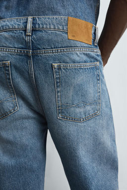 RELAXED FIT LIMITED EDITION JEANS - Zara фото 7