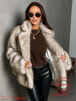 Шуба женская из искусственного меха