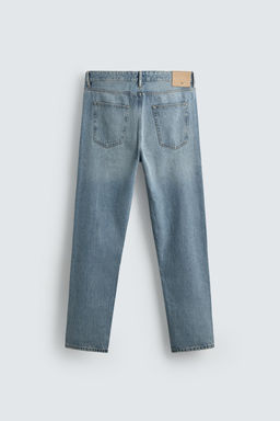 JEANS SLIM TAPERED FIT / Azul medio - Zara фото 13