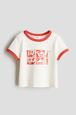 Camiseta de algodon con estampado - H&m фото 5