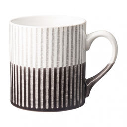 Кружка 530 мл бело-серая фарфор арт. 756-399