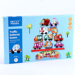 Развивающая игрушка балансир Машинки 26 16,5 2,5 см - Simaland фото 2