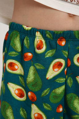 Пижама для девочки ПД-019-073 Кот Новый год