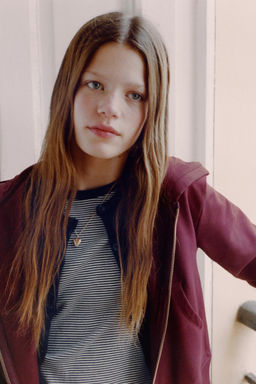 PLAIN ZIP-UP HOODIE - Zara фото 5