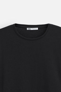 BASIC SLIM FIT T-SHIRT - Zara фото 17
