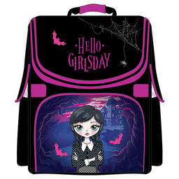 Рюкзак ArtSpace Junior "GirlaDay" (Uni_17780) 37*28*21см, 1отделение, 3 кармана, анатомическая спинка
