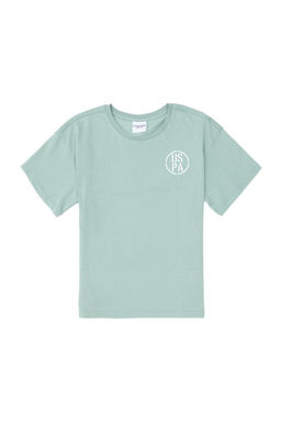 Erkek Гocuk Su YeЕili Oversize Bisiklet Yaka TiЕГrt - U.s. polo assn фото 4