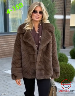 Шуба женская из искусственного меха