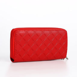 Кошелёк на молнии, цвет красный - Simaland фото 2