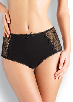 M504 Трусы женские макси Кружево хл (ЧЗ) - Clever wear фото 3