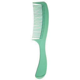 Расческа-гребень Lei 26х7,1х0,7см, серия 021, с ручкой, пластик, цвета микс (Россия) - Домашняя Мода фото 2