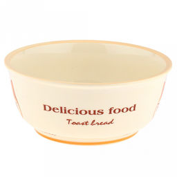 Делишес фуд (Delicious food) Салатник фарфоровый 1,7л, д20,3х8,9см, с деколью (Китай) - Домашняя мода фото 3