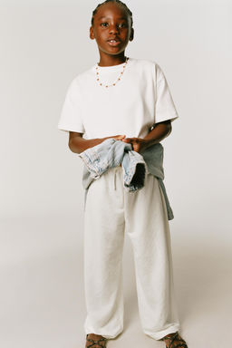 FLOWING WIDE-LEG TROUSERS - Zara фото 6