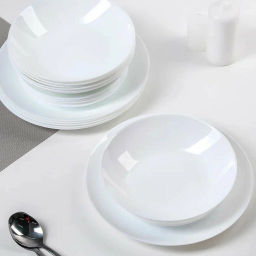 Столовый набор ЗЕЛИ 18предметов арт.L4122 (Q6100) /Люминарк/ - Luminarc фото 4