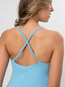 Платье комбинация летнее пляжное на бретельках вискоза