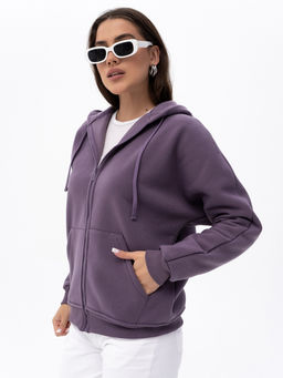 Толстовка жен.арт.286/2-2,серо-лавандовая