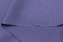 Штапель цв.Голубика, ш.1.45м, вискоза-100%, 110гр/м.кв - Купава фото 3