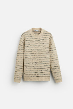 SWEATER WITH IRREGULAR STRIPES - Zara фото 6