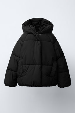 HOODED PADDED JACKET