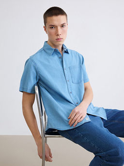 Regular Fit Erkek Jean G?mlek