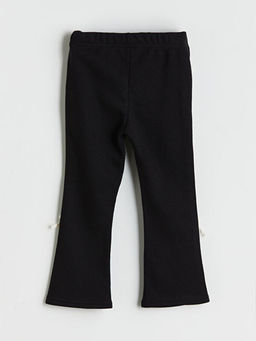 Beli Lastikli ?izgili K?z ?ocuk Tayt