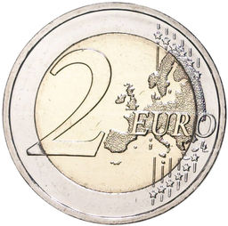 Монета 2 евро 2022 года Германия G  35 лет программе Эразмус