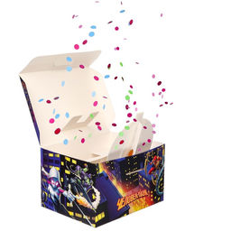 Бум-коробка сюрприз складная «Супергерой», 20 × 15 × 12.5 см