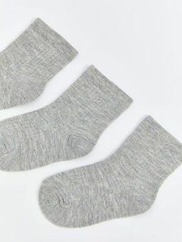 Basic Erkek Bebek Soket ?orap 3l?