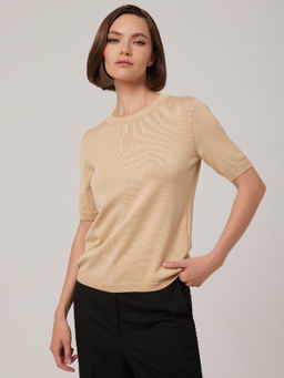 Футболка женская 1231152001 beige