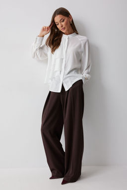 Блуза LYUSHe 4221 молоко  фото 5