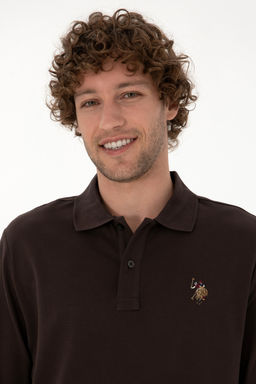 Erkek Koyu Kahverengi Basic Sweatshirt Sepette S_rpriz _ndirim - U.s. polo assn фото 9