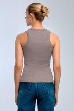 Арт.3201/4 Майка женская 42-46 (3 шт) Цвет:кофейный - Калинка фото 4