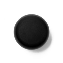 Ручка-кнопка мебельная CAPPIO, d=38 мм, вес 60 г, чёрный, 8 шт. TMP .
