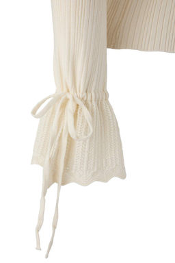 Ekru Merserize Gorunumlu Fitilli Polo Yaka Triko H?rka TWOAW26HI00111 - Trendyolmilla фото 13