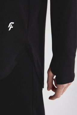 DeFactoFit Длинная футболка с круглым вырезом и длинными рукавами для спортсменов  фото 9