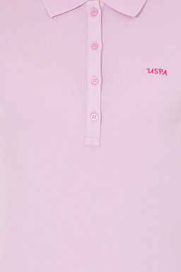 U. S. Polo Assn Женская базовая футболка поло Magnolia - U.s. polo assn фото 6