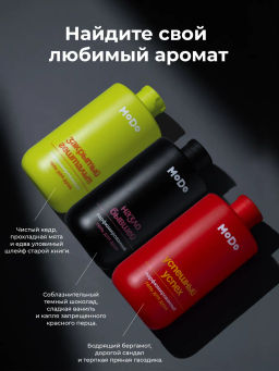 Modum MODO Гель для душа парфюм. мужской НАЗЛО БЫВШЕЙ (шоколад,перец) 500мл (X824-605)