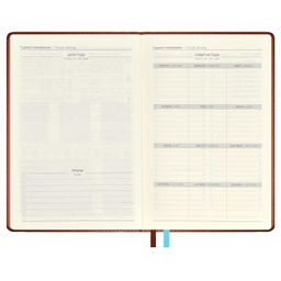 Ежедневник недатированный ESCALADA, А5, 160 л., арт. 63973/ 15 САРИФ КОРИЧНЕВЫЙ  фото 7