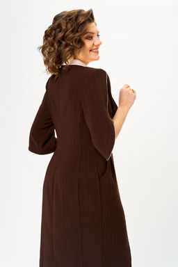 Платье Anastasia Mak 1308 коричневый  фото 5