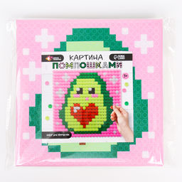 Набор для творчества Авокадо, картина помпошками - Школа талантов фото 5