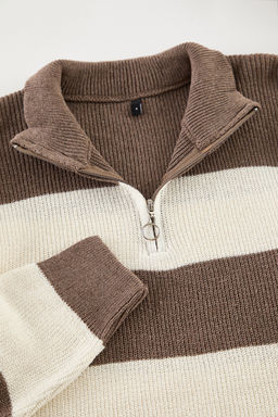 Trendyolmilla Man Siyah Fitted Triko Kazak TMNAW25KZ00062 фото 9