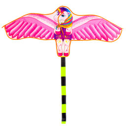 Воздушный змей «Единорожка», с леской, МИКС