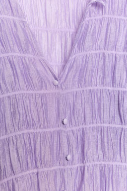 BLUSA NIDO DE ABEJA / Lila claro - Zara фото 8