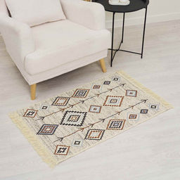 Коврик для в/к KILIM GOLD из 1шт 60х90см 58139 (кремовый-серый) (BANYOLIN)